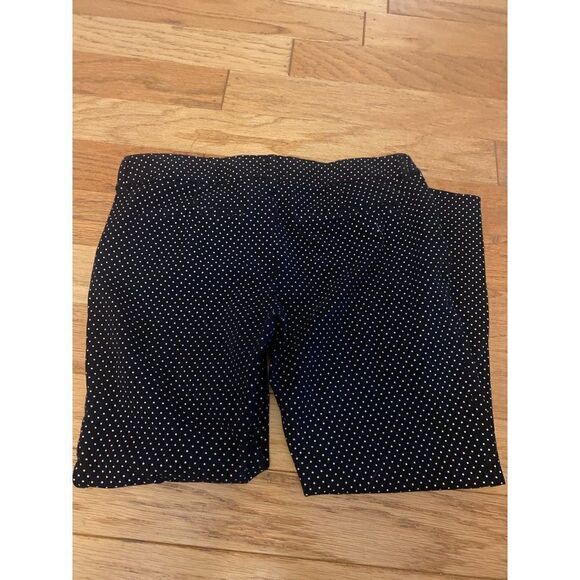 Old navy women’s low rise black polka dot skinny ankle pants size 8P - Picture 4 of 9